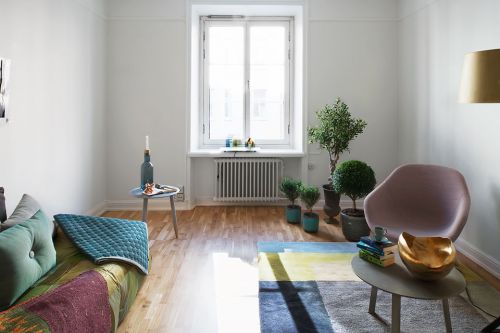 sala de estar decoração apartamento pequeno