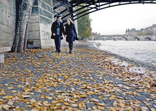 foto de outono em Paris