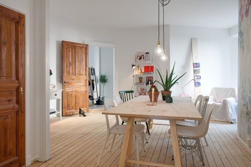 sala-de-jantar-com-parede-estampada