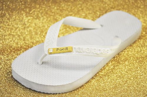 AdCas Chinelo com placa