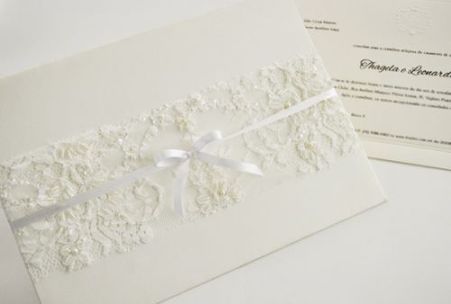 Convite SCards com renda