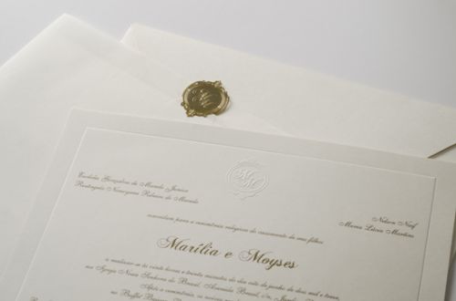 Convite S-Cards com marcador de livros
