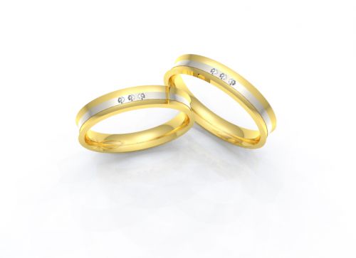 Alianças de casamento - Ouro