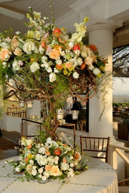 decoração casamento no campo