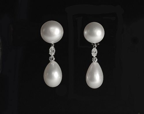 Exposição Pérolas - Museu da Arte Brasileira - Brincos elisabeth taylor