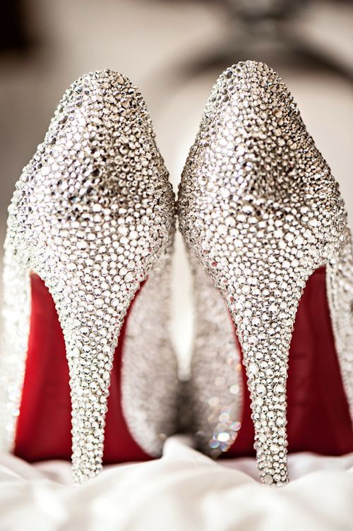 sapato da noiva Christian Louboutin