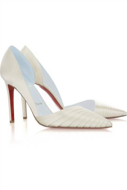 Christian Louboutin sapato da noiva