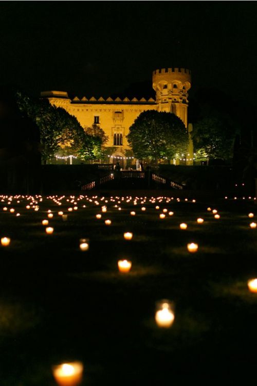casamento com velas