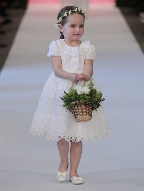 de la renta flower girl - 1