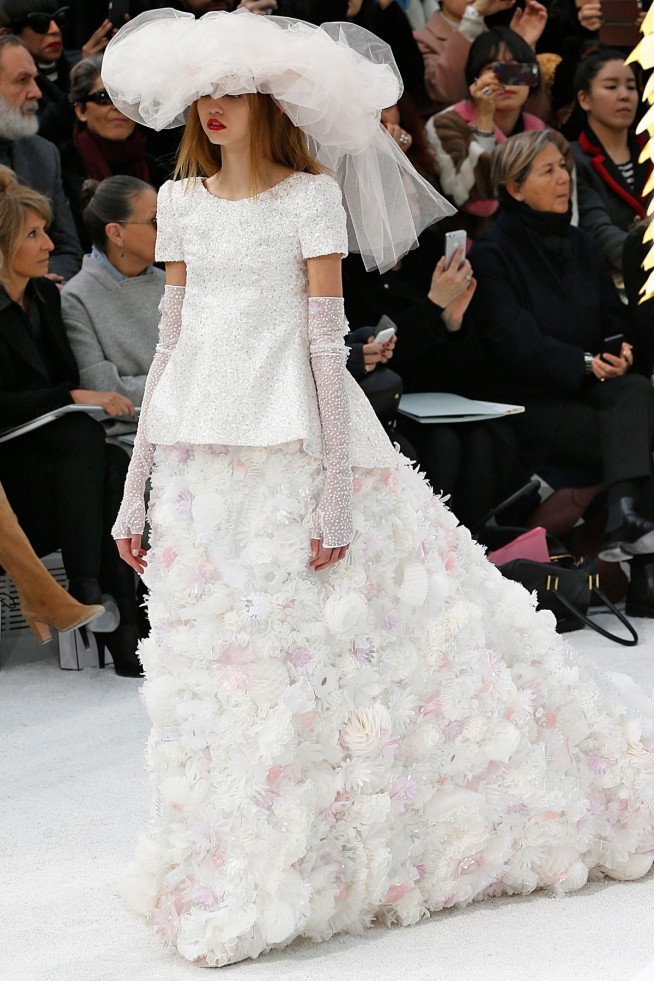 Chanel Alta Costura Paris 2015 Vestido Noiva