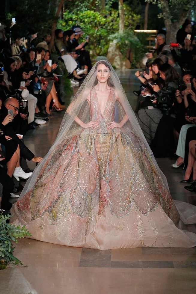 Elie Saab Alta Costura Paris 2015 Vestido Noiva