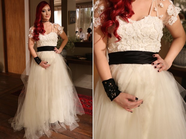 vestido de casamento Du- novela império