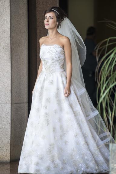 vestido de noiva Maria Clara - Novela Império