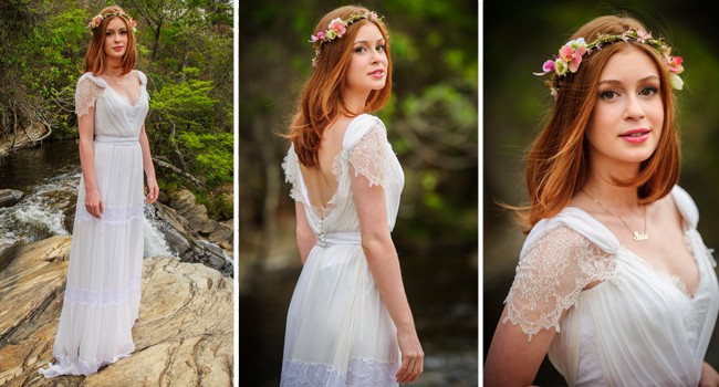 vestido Cristina Novela Império