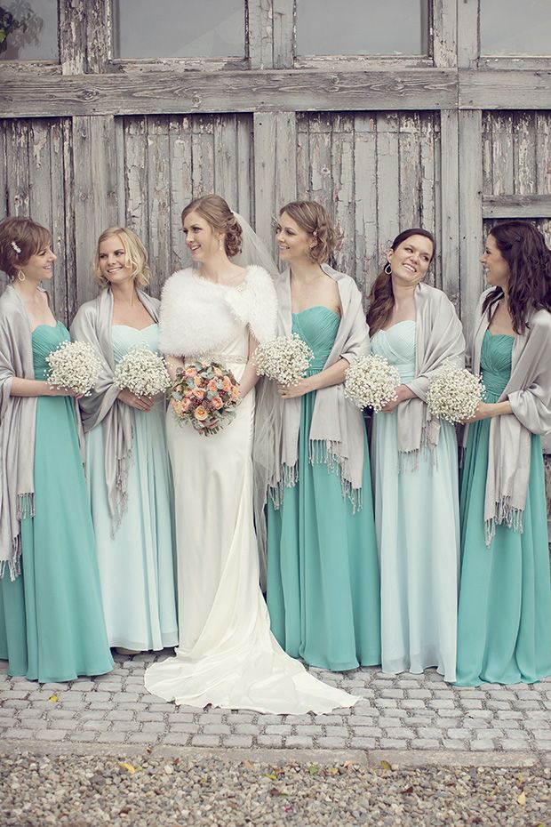 madrinhas de casamento no inverno
