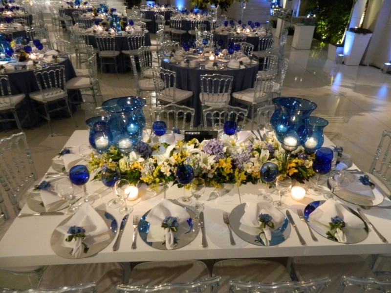 decoração de casamento - azul e amarelo - revista icasei (11)