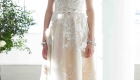 Vestido de noiva tendências do NY Bridal Week Outono 2017 laço