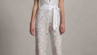 Vestido de noiva tendências do NY Bridal Week Outono 2017 macacão