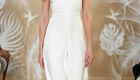 Vestido de noiva tendências do NY Bridal Week Outono 2017 macacão