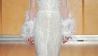 Vestido de noiva tendências do NY Bridal Week Outono 2017 mangas