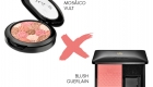 Maquiagem Nacional x importada blush