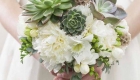 Buquê de casamento 2017 frutas e suculentas