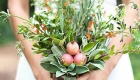 Buquê de casamento 2017 frutas e suculentas