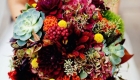 Buquê de casamento 2017 frutas e suculentas
