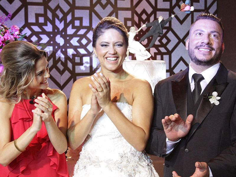casamento surpresa no Programa Fábrica de Casamentos
