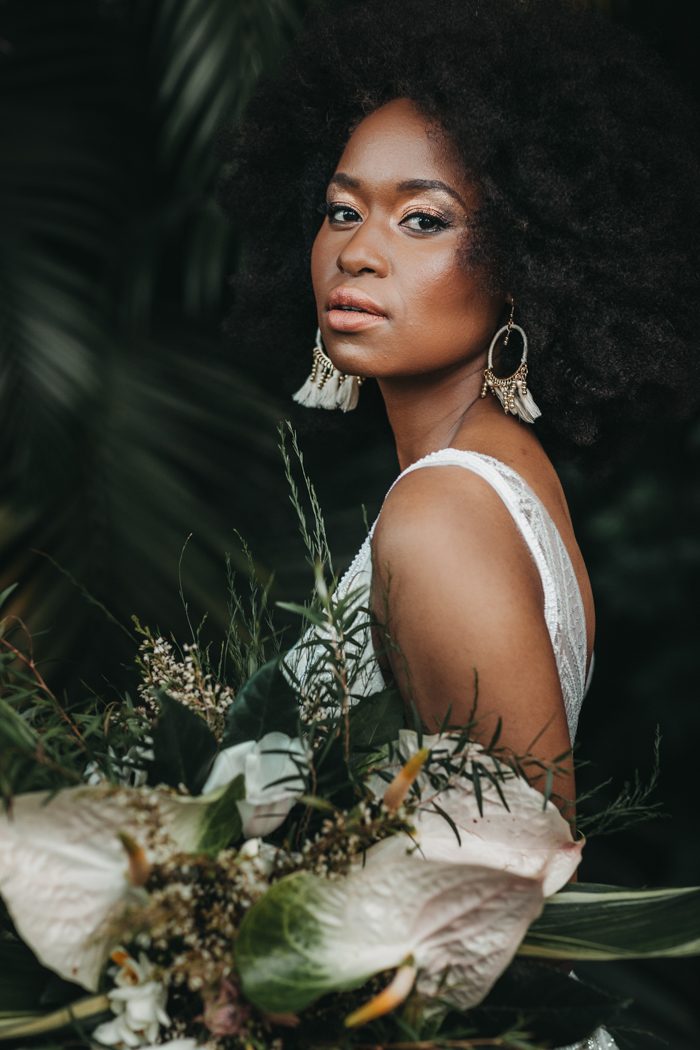 maquiagem para noiva negra