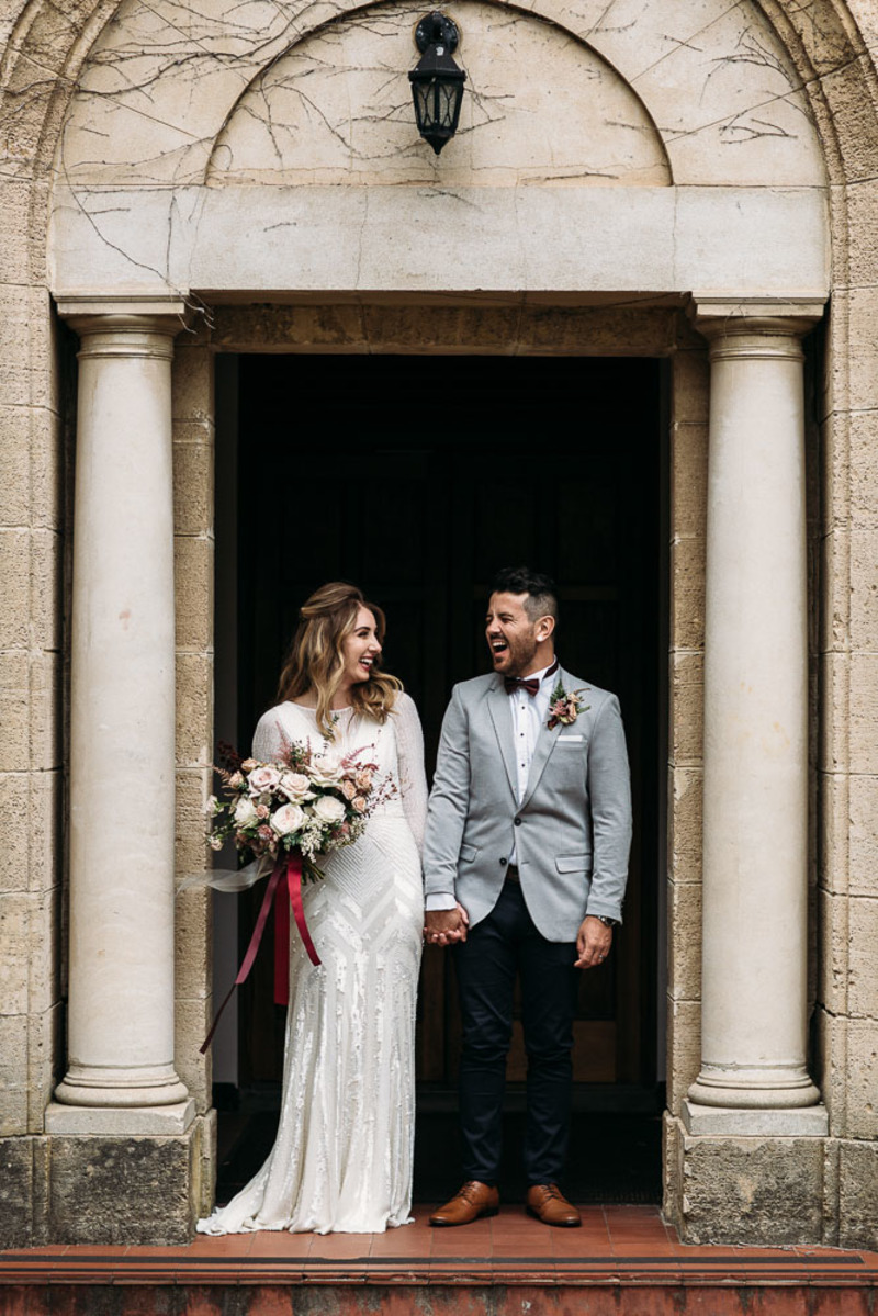Vestido de noiva corte reto