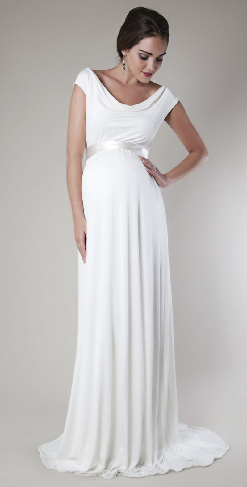 vestido de noiva para grávida