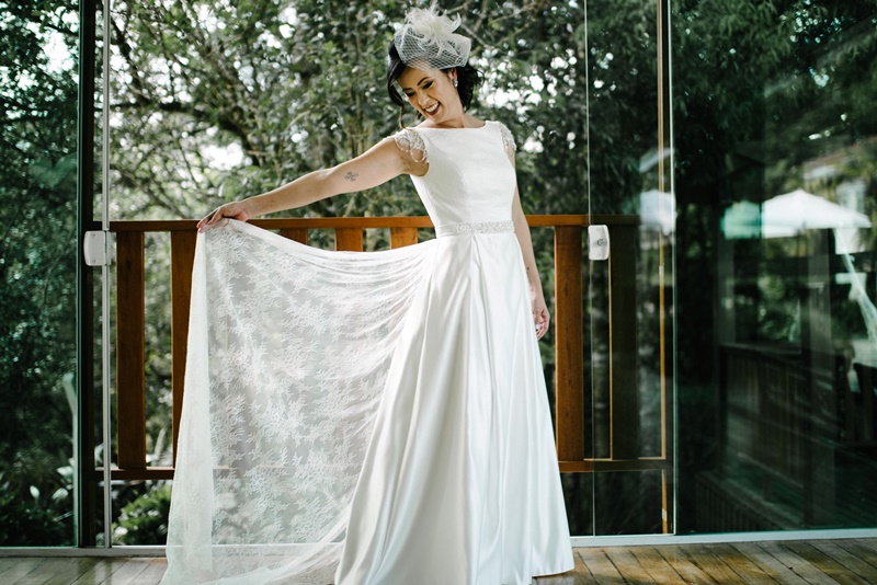 vestido de noiva vintage boho chic