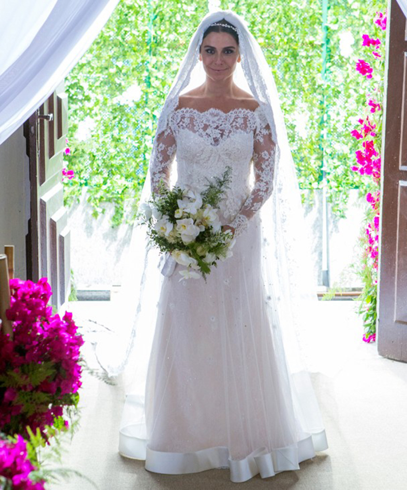 vestido de noiva das novelas