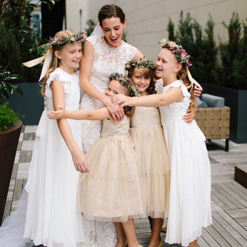 vestidos das daminhas