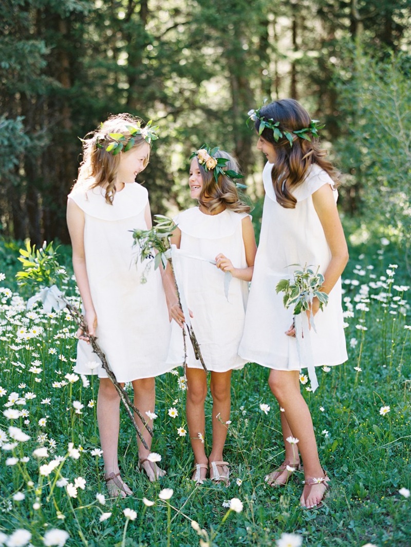 vestidos das daminhas