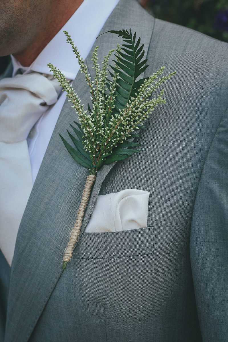 Samambaia na decoração de casamento 