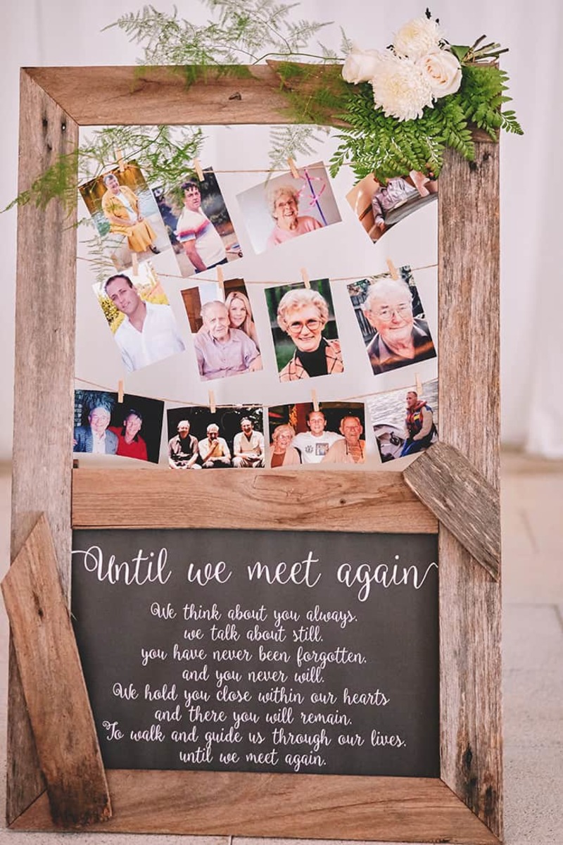 Samambaia na decoração de casamento 