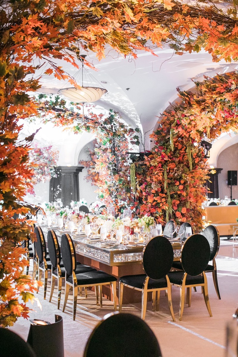 casamento no outono