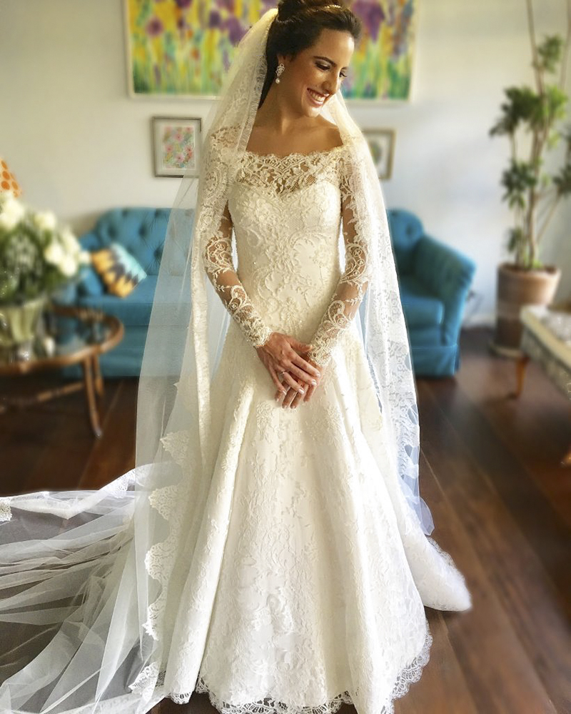 comprar ou alugar vestido de noiva Luciana Collet