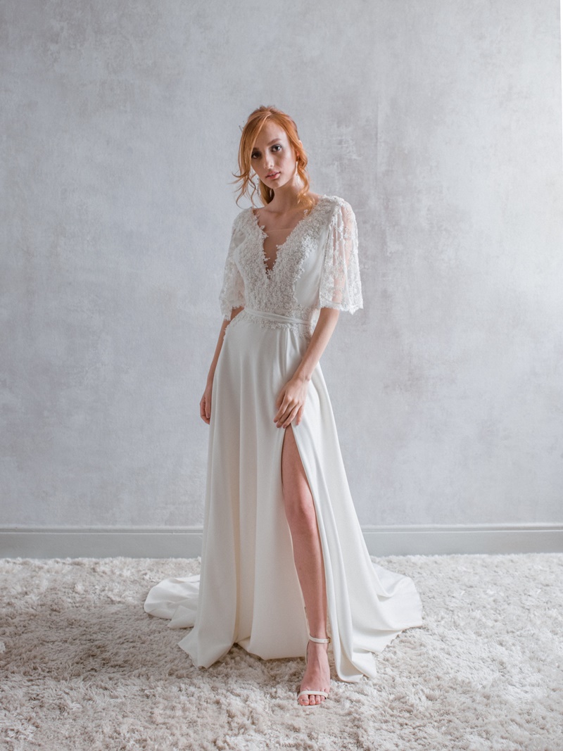 vestido de noiva para casamento no outono