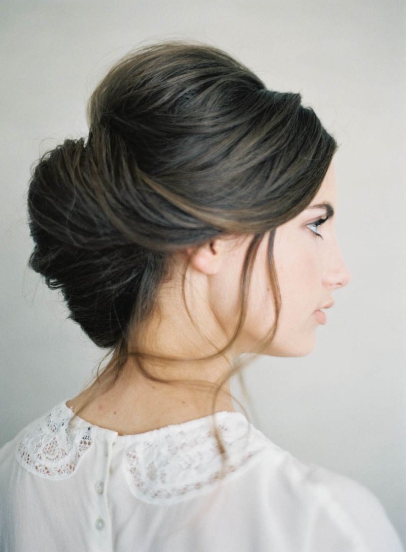 Inspiração de coque para noiva usar no casamento 