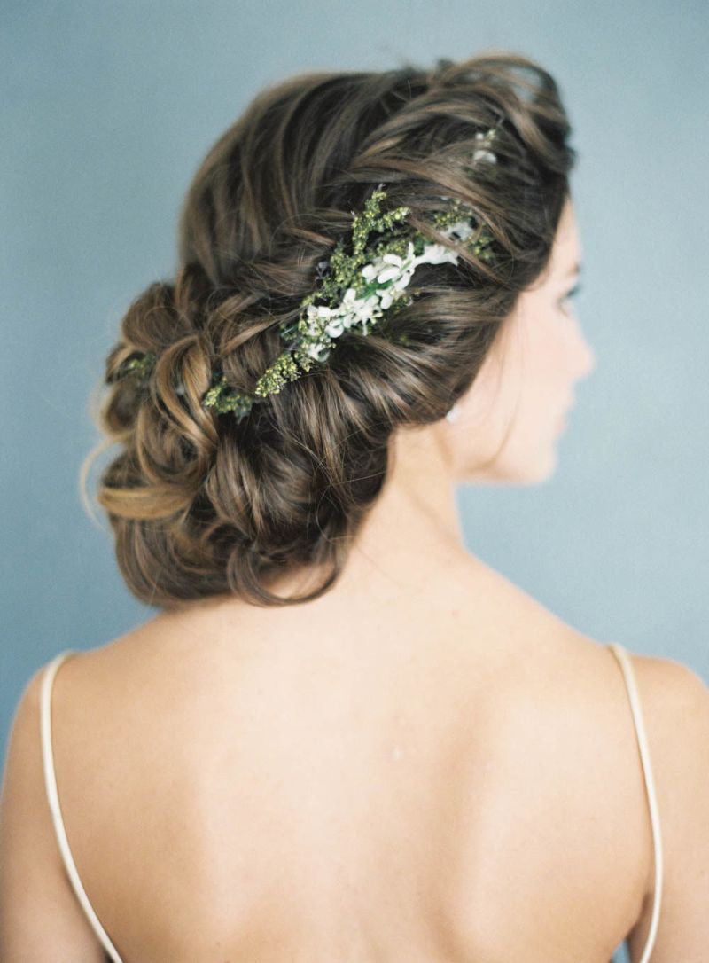Inspiração de coque para noiva usar no casamento 