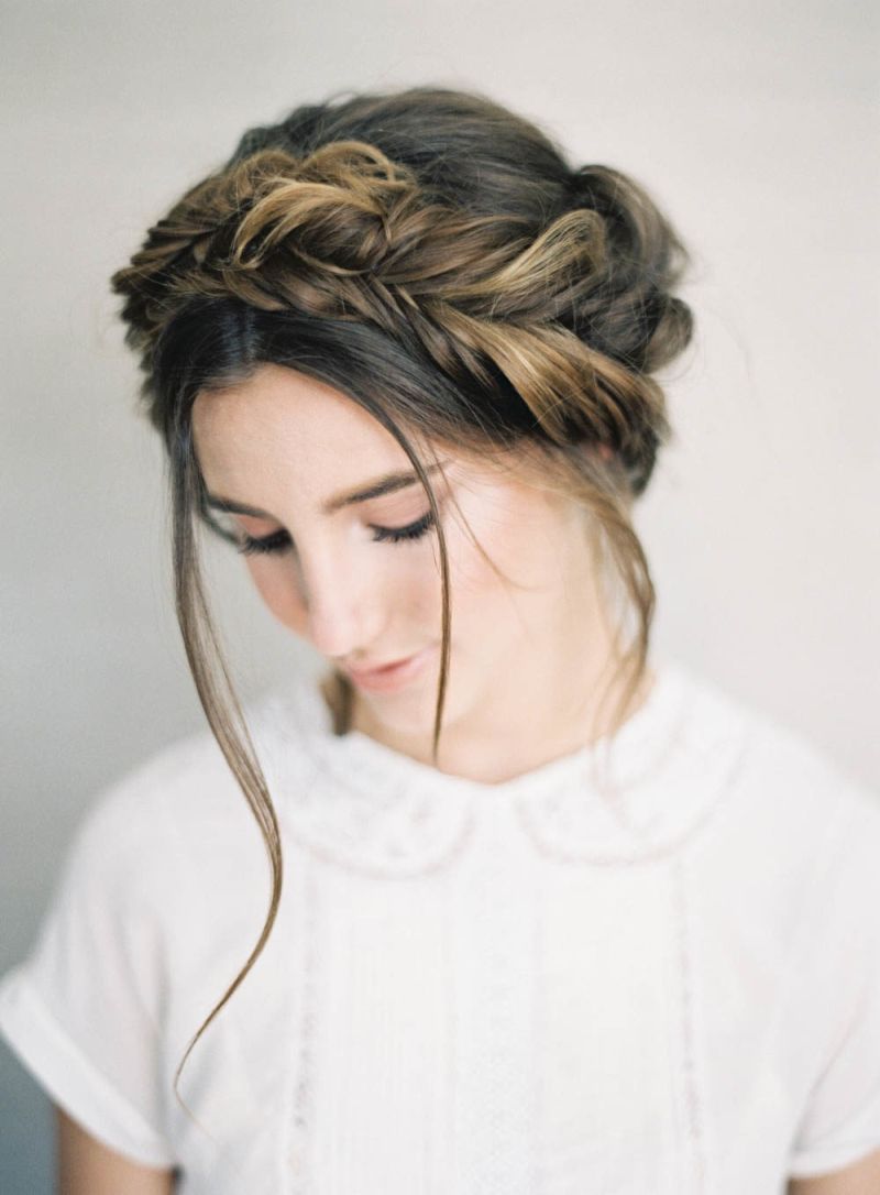 Inspiração de coque para noiva usar no casamento 