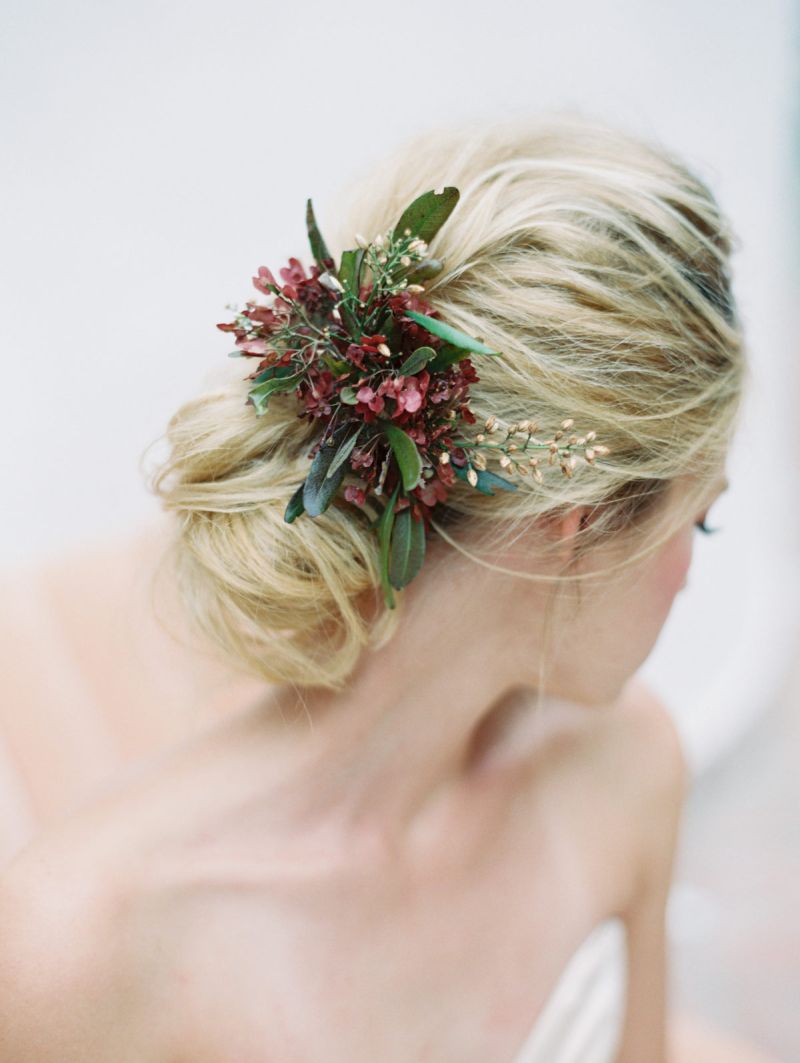 Inspiração de coque para noiva usar no casamento 