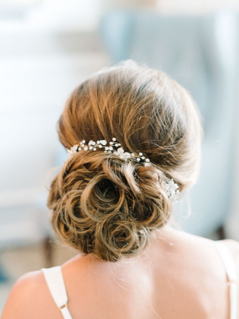 Inspiração de coque para noiva usar no casamento 