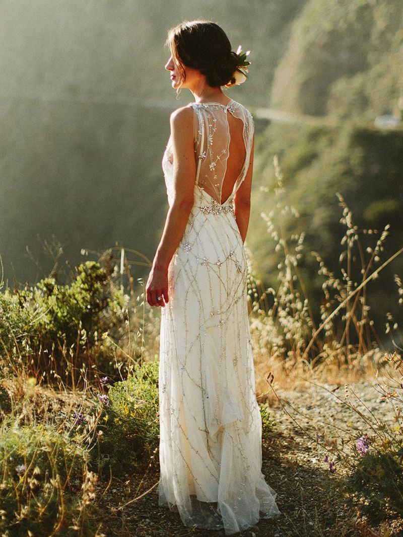 Vestido de noiva anos 70