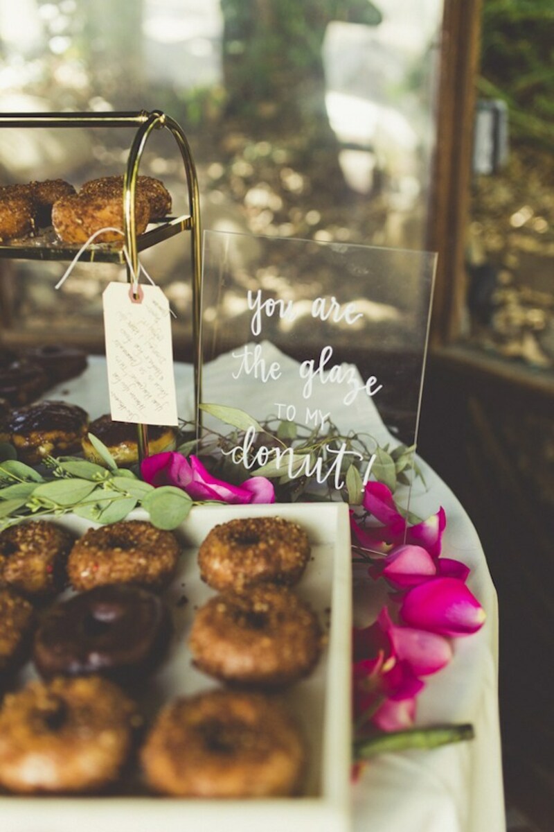 acrílico no casamento