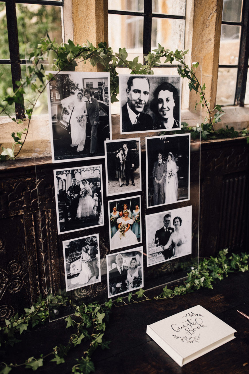 acrílico no casamento