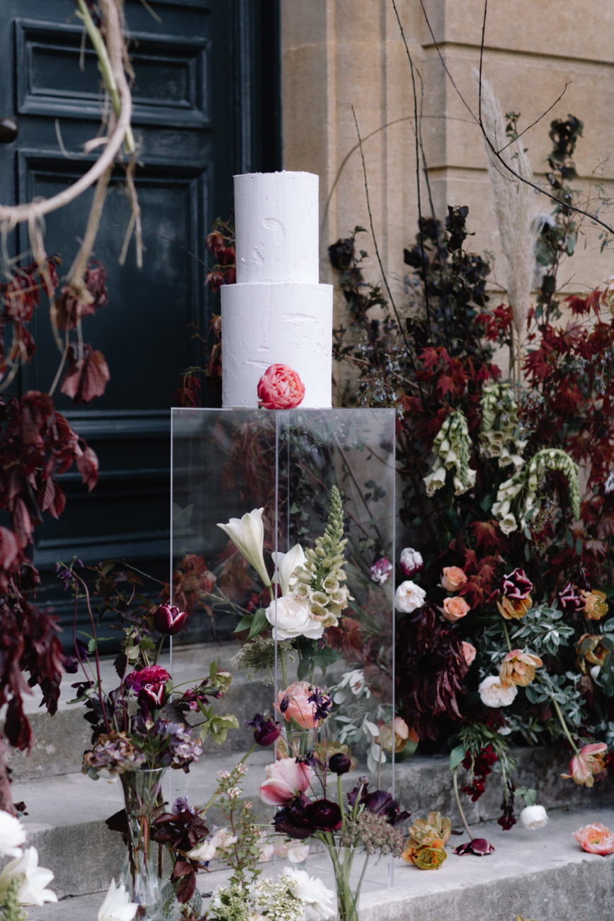 acrílico no casamento